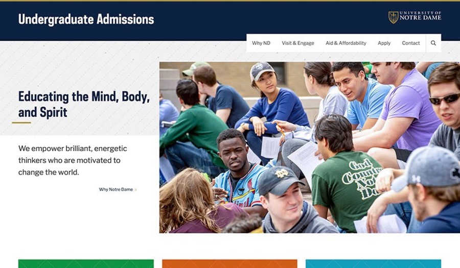Admissions Homepage